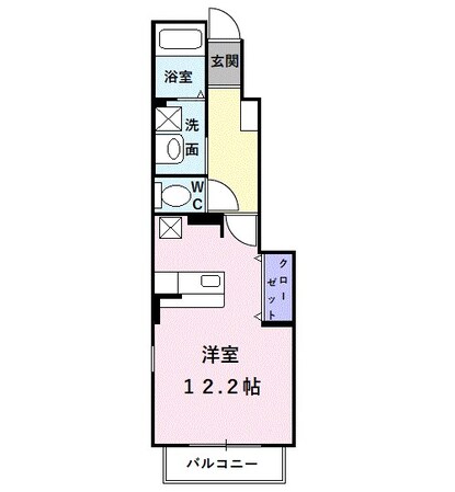 新金岡駅 徒歩15分 1階の物件間取画像